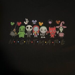 Nightmare before Christmas crew neck